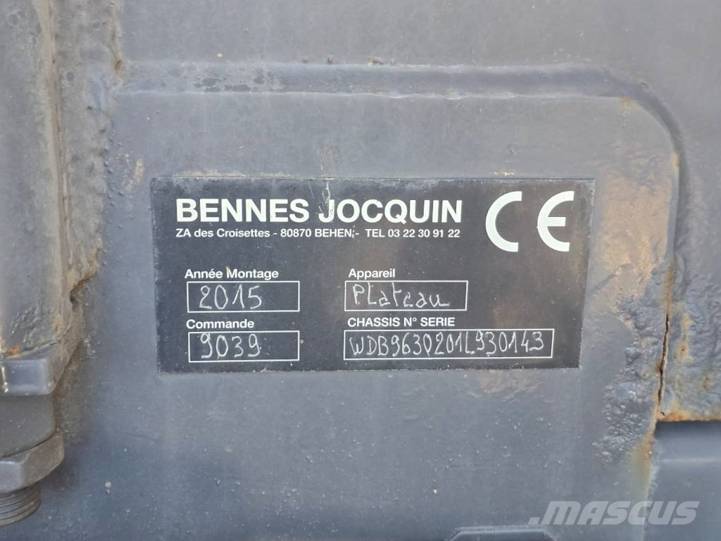 Mercedes-Benz Antos 2540 Kamioni sa otvorenim sandukom