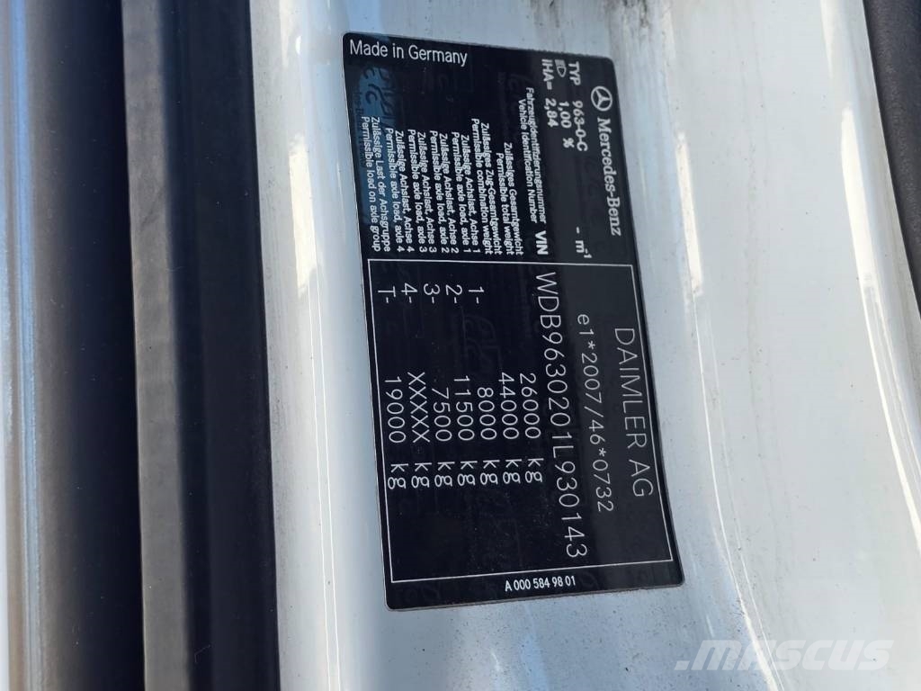 Mercedes-Benz Antos 2540 Kamioni sa otvorenim sandukom