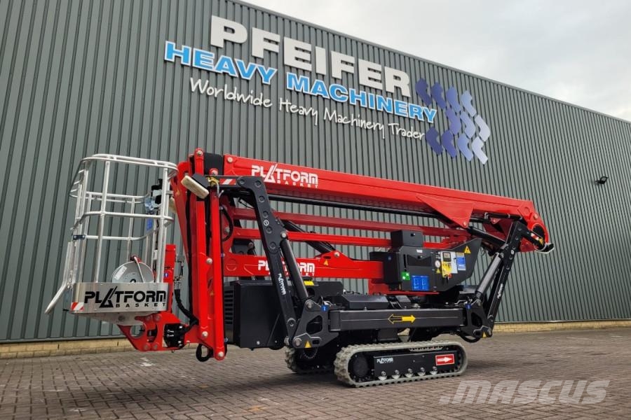 Platform Basket SPIDER 22.10 EVO CE Declaration, Valid inspection, Съчленени стрелови подемници