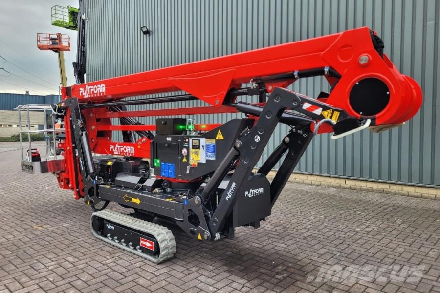 Platform Basket SPIDER 22.10 EVO CE Declaration, Valid inspection, Съчленени стрелови подемници