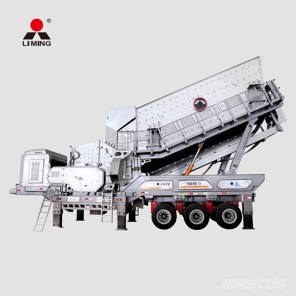 Liming 150-200tph mobile stone crusher for granite Crushers
