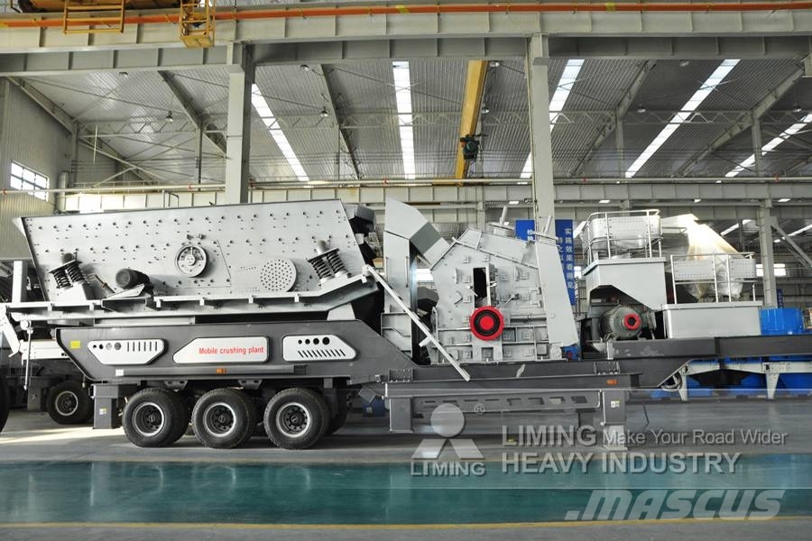 Liming 150-200tph mobile stone crusher for granite Crushers