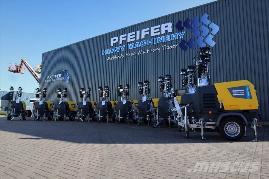 Atlas Copco Hilight H6+ Valid inspection, *Guarantee! Max Boom 拖车式灯塔
