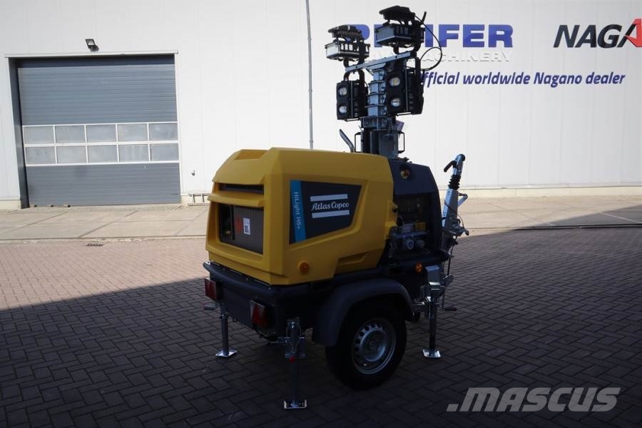 Atlas Copco Hilight H6+ Valid inspection, *Guarantee! Max Boom 拖车式灯塔