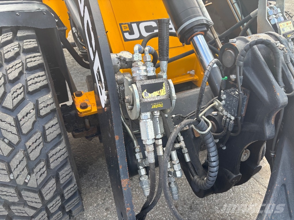 JCB 409 / Aura, Kauha, Hiekoitin, Hyvät renkaat! لوادر بعجل