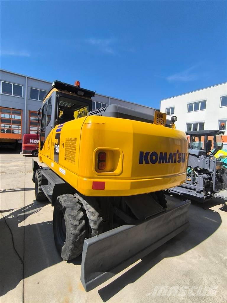 Komatsu PW 180-7 حفارات بعجل