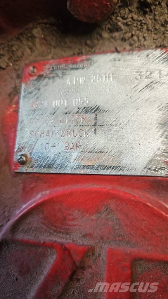 ZF4 PW25H VERSNELLINGSBAK Speciale Graafmachines