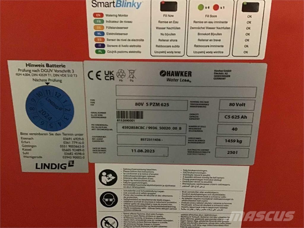Linde E35L Sähkötrukit