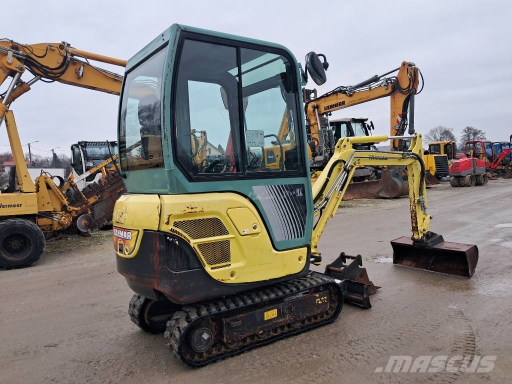 Yanmar SV 17 16 VIO 20 25 TAKEUCHI TB 016 WACKER NEUSON Mini bagri <7t