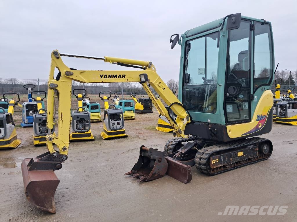 Yanmar SV 17 16 VIO 20 25 TAKEUCHI TB 016 WACKER NEUSON Mini bagri <7t