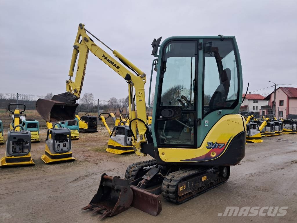 Yanmar SV 17 16 VIO 20 25 TAKEUCHI TB 016 WACKER NEUSON Mini bagri <7t
