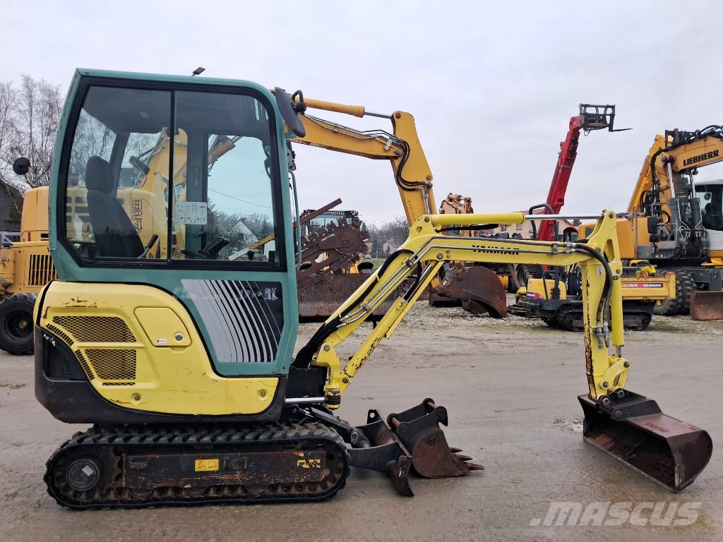 Yanmar SV 17 16 VIO 20 25 TAKEUCHI TB 016 WACKER NEUSON Mini bagri <7t
