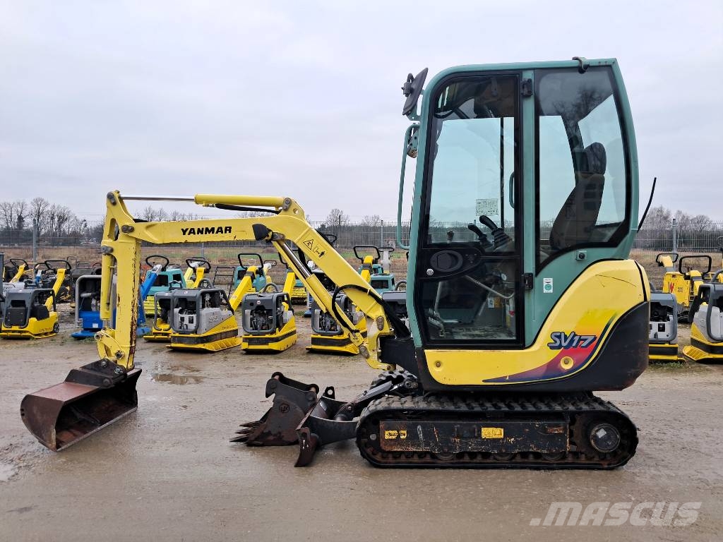 Yanmar SV 17 16 VIO 20 25 TAKEUCHI TB 016 WACKER NEUSON Mini bagri <7t