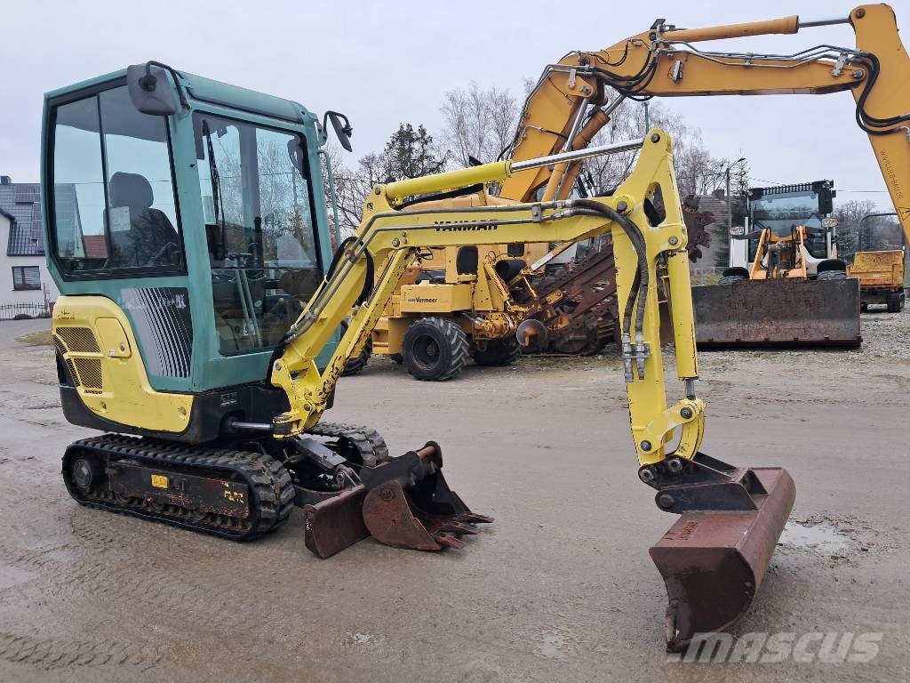 Yanmar SV 17 16 VIO 20 25 TAKEUCHI TB 016 WACKER NEUSON Mini bagri <7t