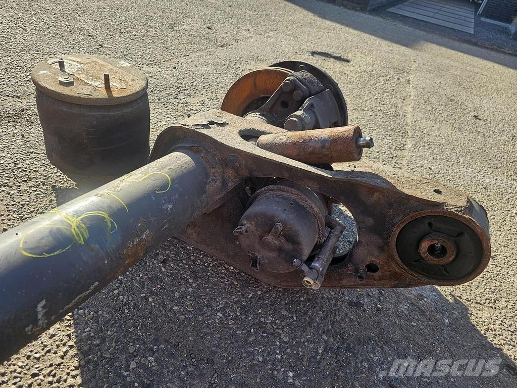 SAF B19-19K / SBK1937-11S/TRAILER AXLE /SINGLE TIRES/ Osovine