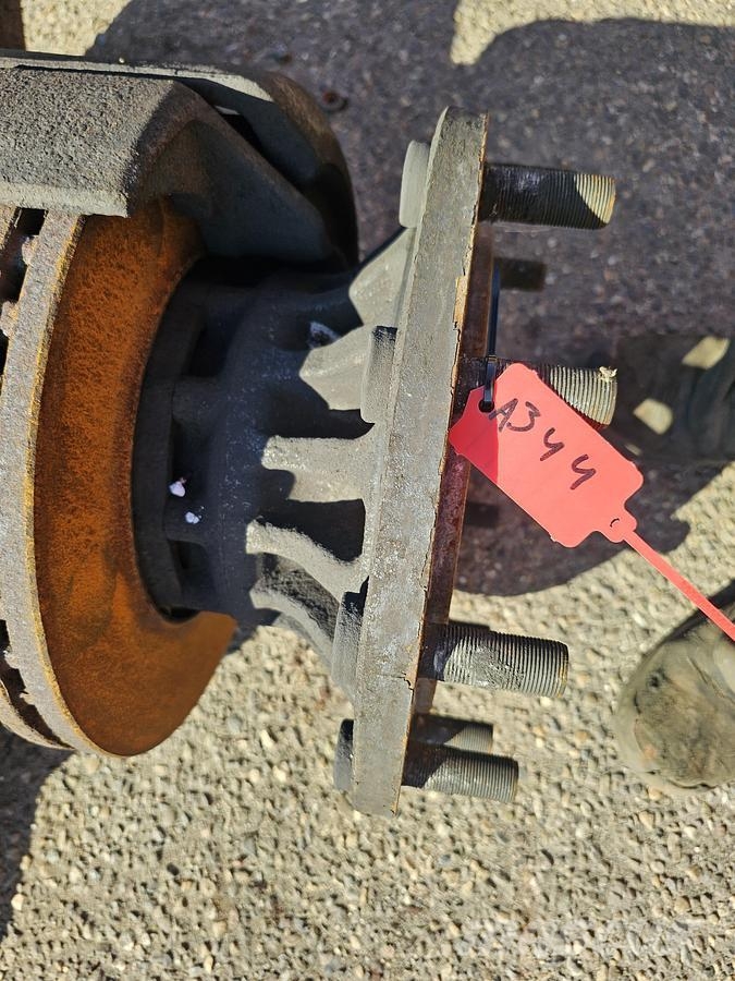 SAF B19-19K / SBK1937-11S/TRAILER AXLE /SINGLE TIRES/ Osovine