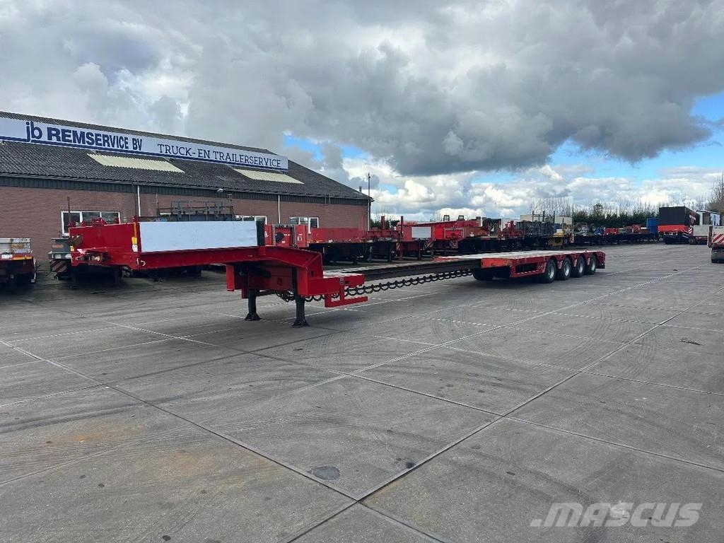 Faymonville STN-4AU - LAST 2 AXLE STEERING - 6,3 M EXTENDABLE Low loader-semi-trailers