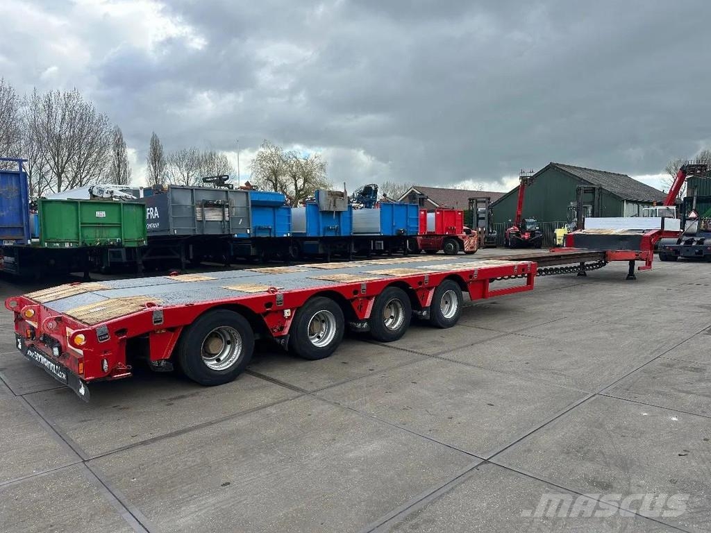 Faymonville STN-4AU - LAST 2 AXLE STEERING - 6,3 M EXTENDABLE Low loader-semi-trailers