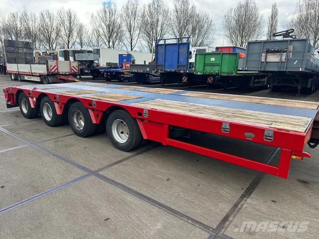 Faymonville STN-4AU - LAST 2 AXLE STEERING - 6,3 M EXTENDABLE Low loader-semi-trailers