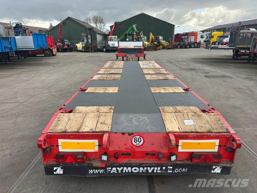 Faymonville STN-4AU - LAST 2 AXLE STEERING - 6,3 M EXTENDABLE Low loader-semi-trailers