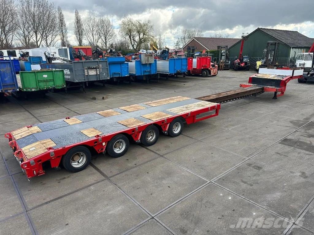 Faymonville STN-4AU - LAST 2 AXLE STEERING - 6,3 M EXTENDABLE Low loader-semi-trailers
