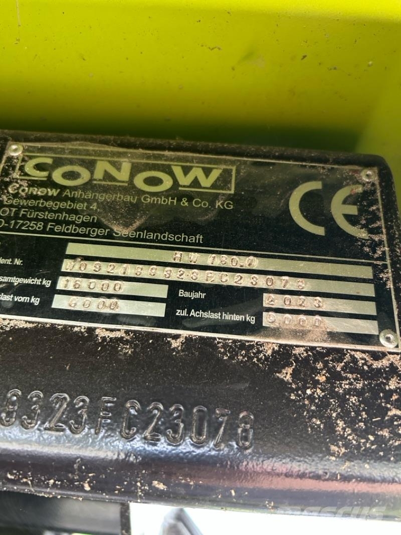 Conow HW 180 V9 Overige aanhangers