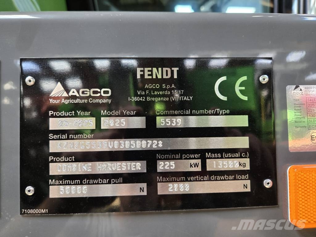 Fendt 5275C حصادات
