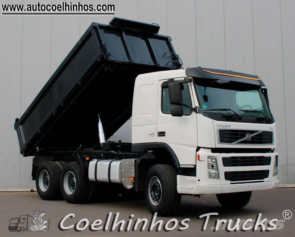 Volvo FM 440  tri-basculante شاحنات قلابة