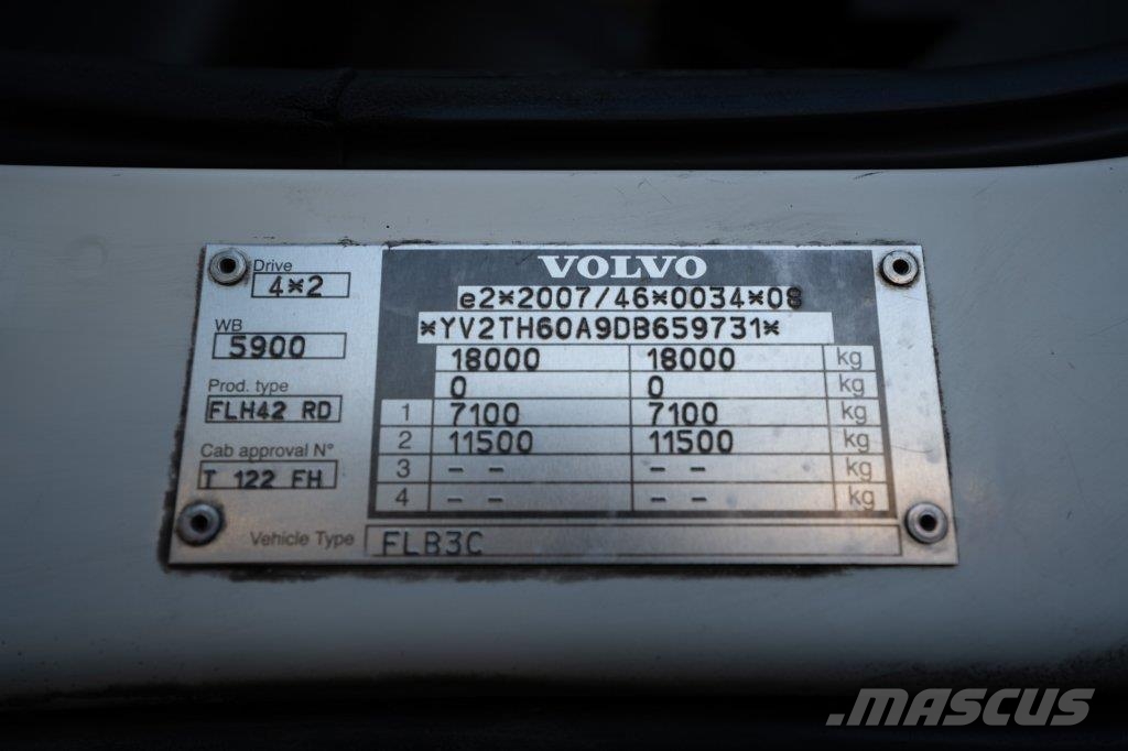 Volvo FLH 290 +CARRIER Kylmä-/Lämpökori kuorma-autot