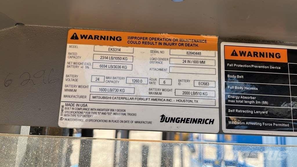 Jungheinrich EKS314 Picker 그 외 지게차