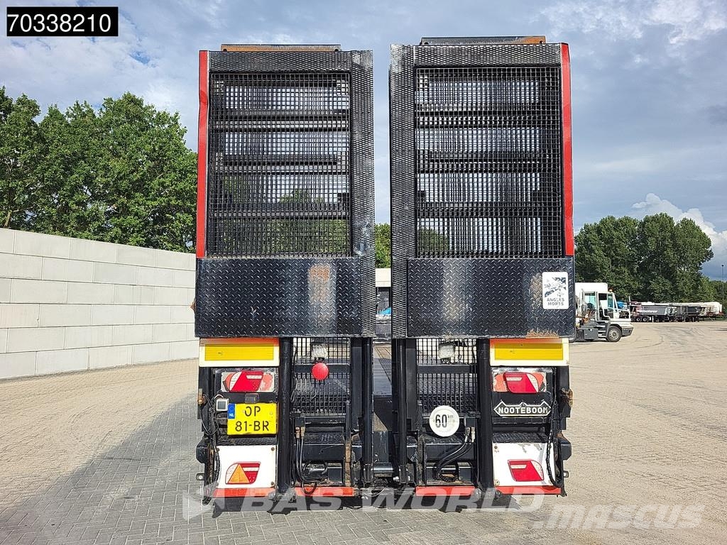 Nooteboom OSDS-41-03 APK 06-27 Steering Axle SAF Ramps نصف مقطورة مسطحة منخفضة