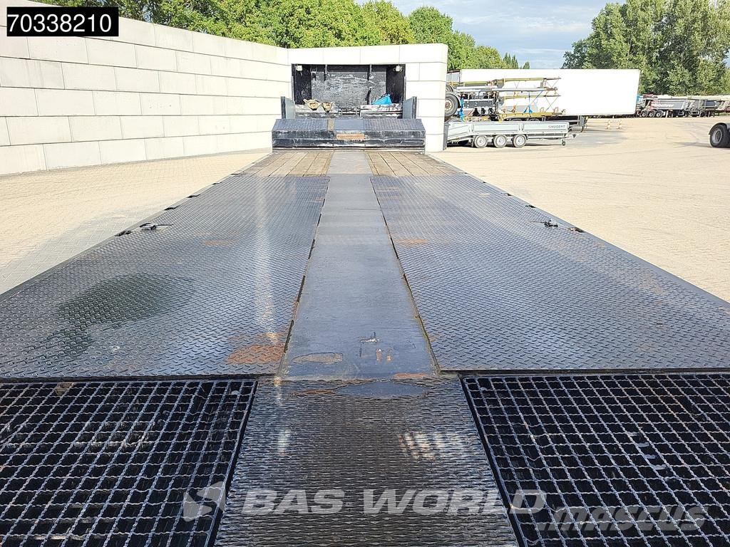 Nooteboom OSDS-41-03 APK 06-27 Steering Axle SAF Ramps نصف مقطورة مسطحة منخفضة