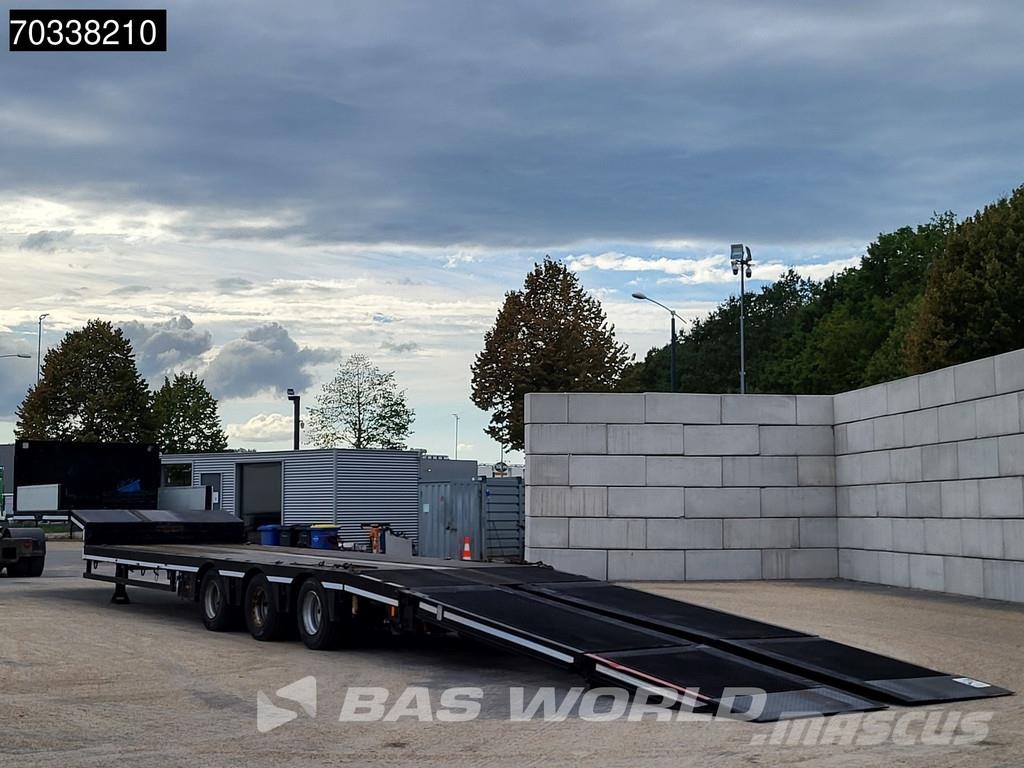 Nooteboom OSDS-41-03 APK 06-27 Steering Axle SAF Ramps نصف مقطورة مسطحة منخفضة