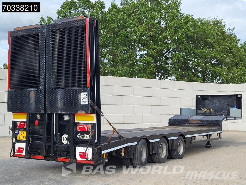 Nooteboom OSDS-41-03 APK 06-27 Steering Axle SAF Ramps Žemo iškrovimo puspriekabės