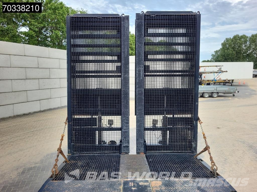 Nooteboom OSDS-41-03 APK 06-27 Steering Axle SAF Ramps نصف مقطورة مسطحة منخفضة