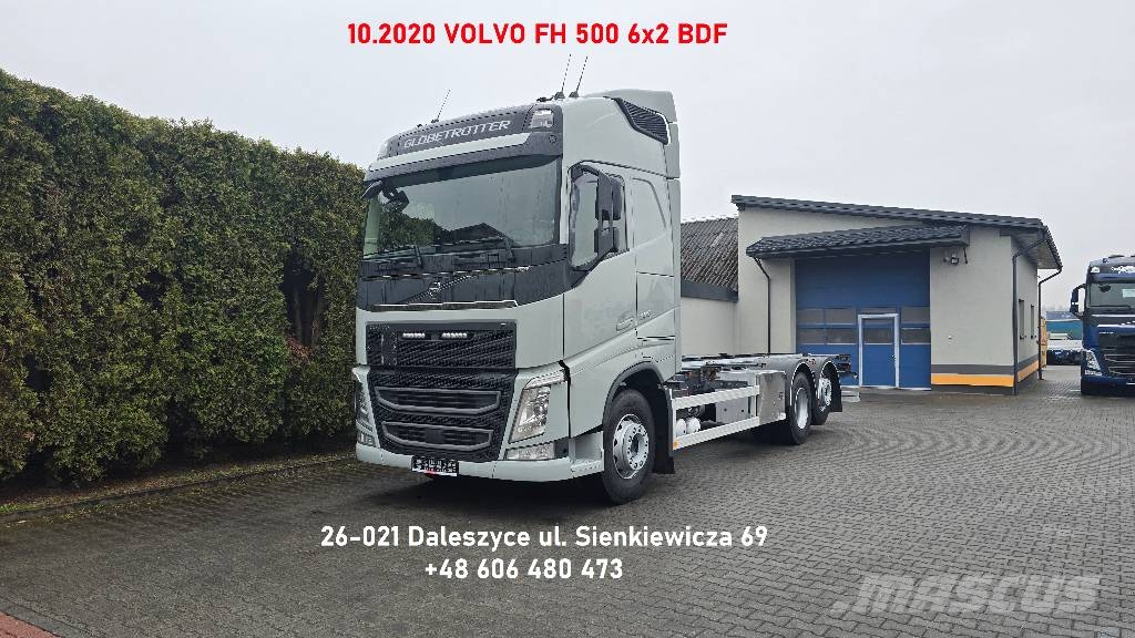 Volvo FH 500 6x2 BDF Camiones portacontenedores