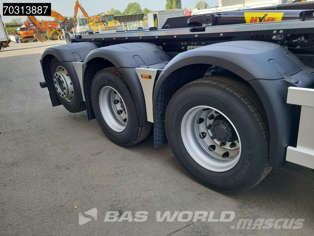 DAF XF 530 8X4 NEW 30tons HYVA 30-60-S Heavy Duty Cont Hákový nosič kontejnerů
