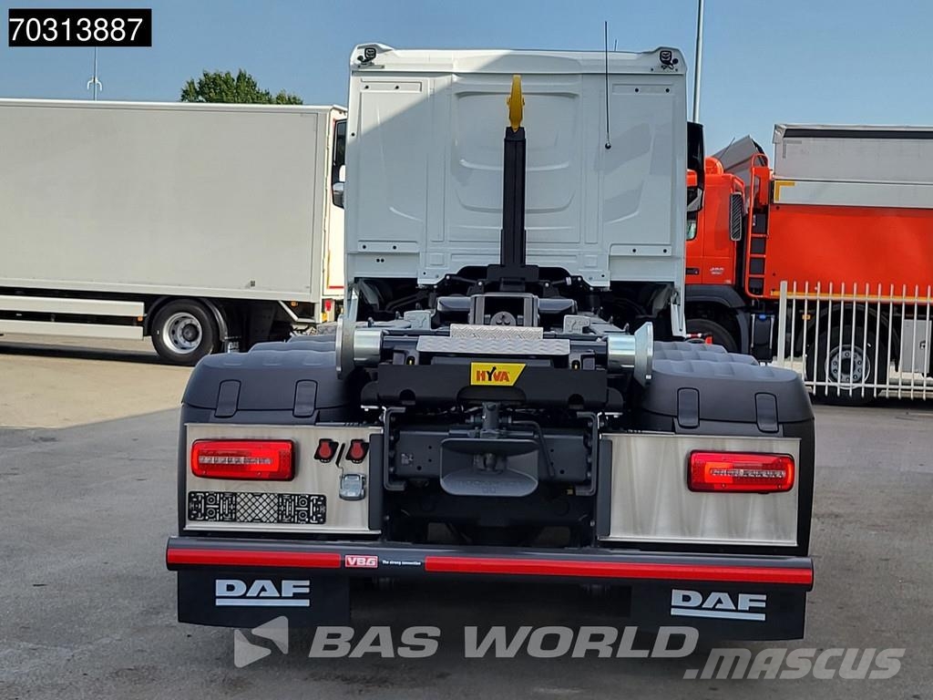 DAF XF 530 8X4 NEW 30tons HYVA 30-60-S Heavy Duty Cont Hákový nosič kontejnerů