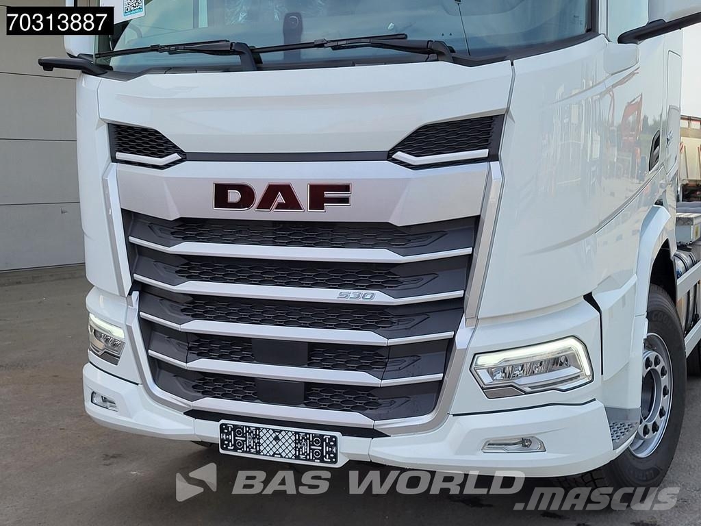 DAF XF 530 8X4 NEW 30tons HYVA 30-60-S Heavy Duty Cont Hákový nosič kontejnerů