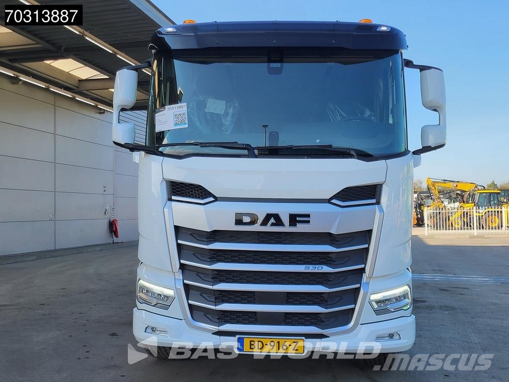 DAF XF 530 8X4 NEW 30tons HYVA 30-60-S Heavy Duty Cont Hákový nosič kontejnerů
