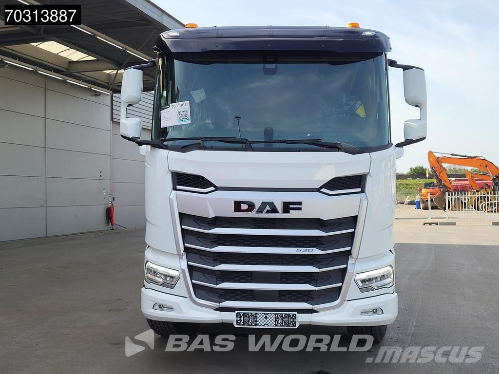 DAF XF 530 8X4 NEW 30tons HYVA 30-60-S Heavy Duty Cont Hákový nosič kontejnerů