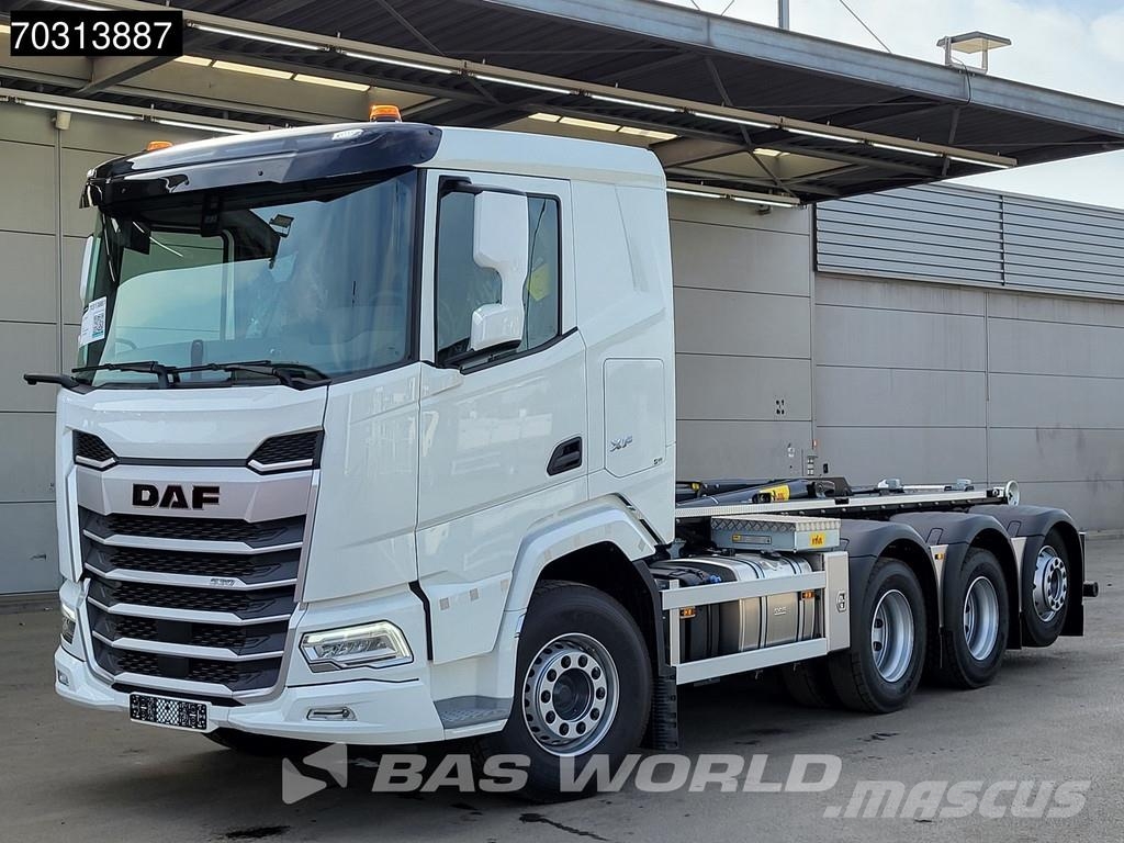DAF XF 530 8X4 NEW 30tons HYVA 30-60-S Heavy Duty Cont Hákový nosič kontejnerů
