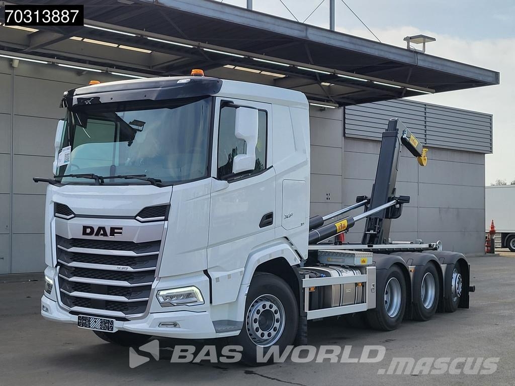 DAF XF 530 8X4 NEW 30tons HYVA 30-60-S Heavy Duty Cont Hákový nosič kontejnerů