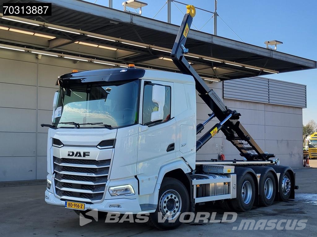 DAF XF 530 8X4 NEW 30tons HYVA 30-60-S Heavy Duty Cont Hákový nosič kontejnerů