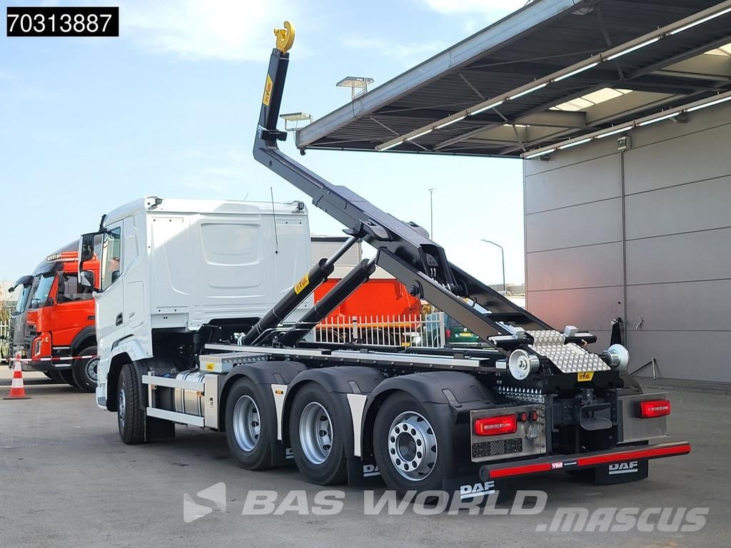 DAF XF 530 8X4 NEW 30tons HYVA 30-60-S Heavy Duty Cont Hákový nosič kontejnerů