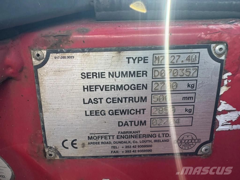  Moffet M7 27.4W **KOOIAAP-MOFFET 2700KG Mobilni viličari