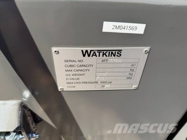 PHILLIP WATKINS 1200KG FRONT WEIGHT Etupainot