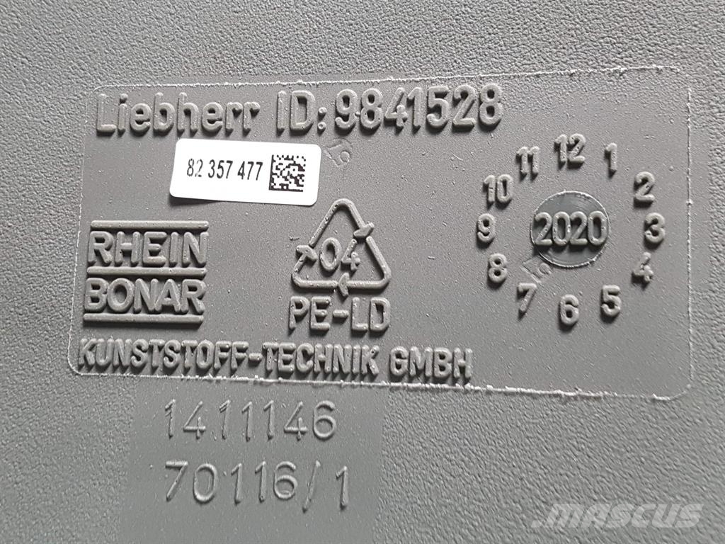 Liebherr L544-9841528-Mud guard/Kotfluegel/Spatbord Chasís