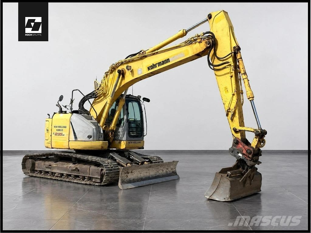 New Holland E225 B SR Kurzheckbagger MS21 KLIMA Rupsgraafmachines