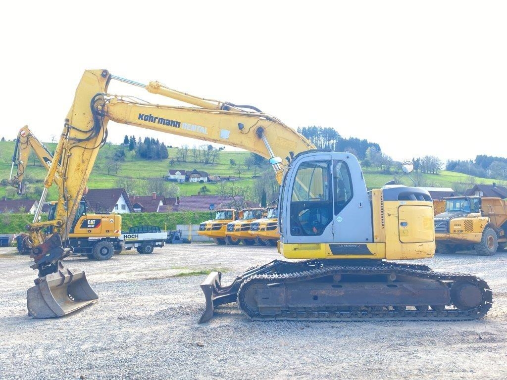 New Holland E225 B SR Kurzheckbagger MS21 KLIMA Rupsgraafmachines